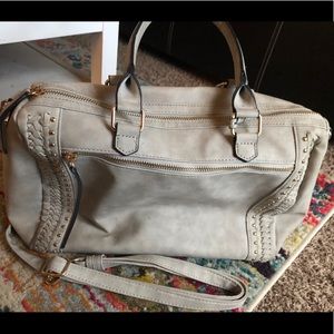 Stone Colored Handbag/Crossbody
